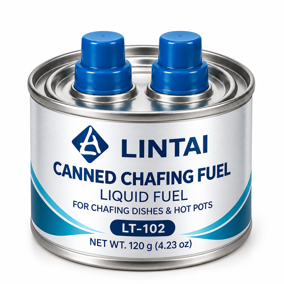 Green Canned Fuel for Chafing Dishes, Buffet Warmers and Hot Pots – Low-Odor Liquid Fuel